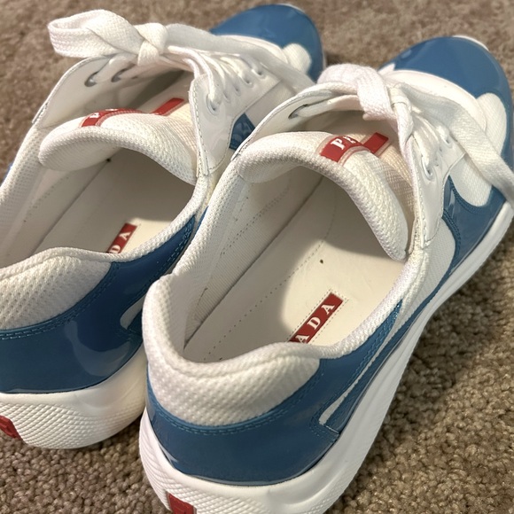 Prada Miami blue patent leather shoes. - Picture 2 of 3